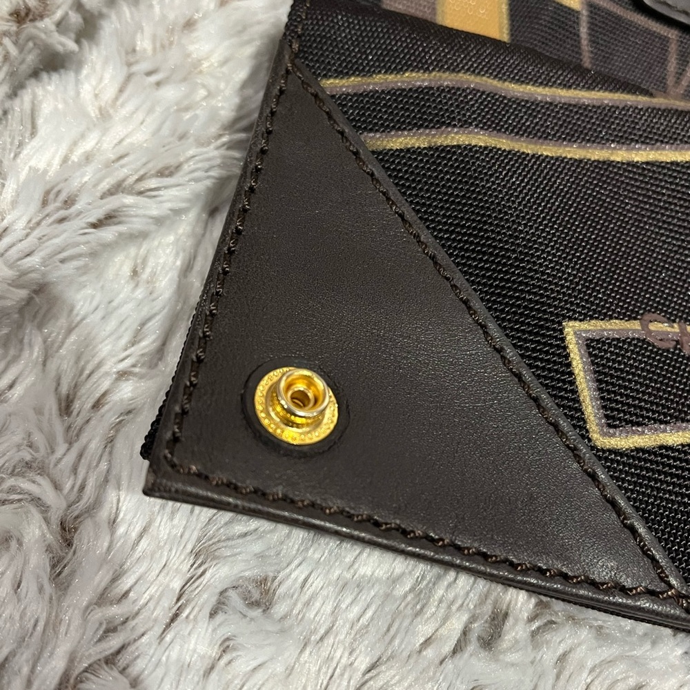 PORTS 1961 Stylish Brown and Tan Tote NYC Map Bag - Picture 4 of 6